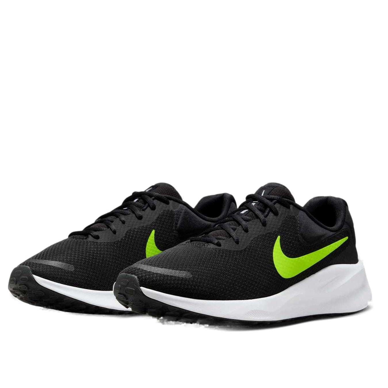 Nike Revolution 7 'Black White Volt' FB2207-010