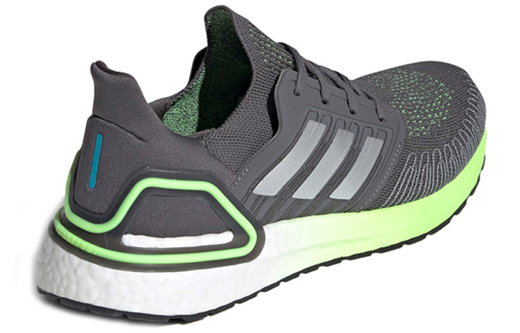 adidas Ultra Boost 20 'Grey Five Silver Metallic Signal Green FV8317