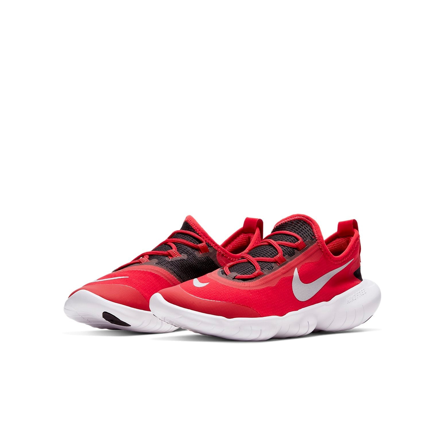 (GS) Nike Free RN 5.0 'Black Red' CJ2079-600