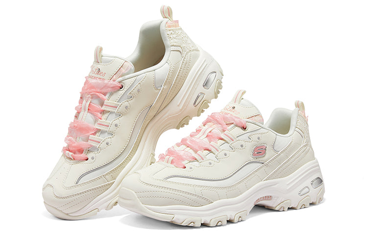 (WMNS) Skechers D'lites 1.0 Sneakers 'Beige' 896738-NTCL