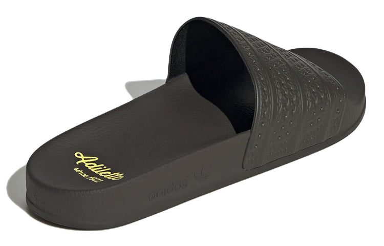 adidas Adilette Slides 'Shadow Olive' HQ9861