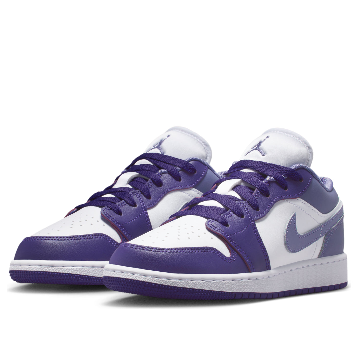 (GS) Air Jordan 1 Low 'Court Purple Dusty Amethyst' 553560-551