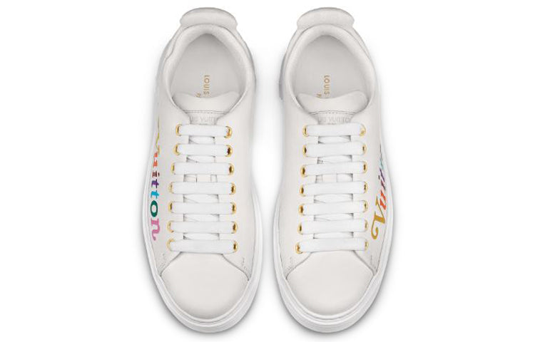 (WMNS) LOUIS VUITTON Time Out Vuitton Sneakers White 1A5C4P