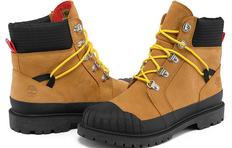 (WMNS) Timberland Heritage Rubber Toe 6 Inch Hiking Boot 'Wheat' A2JWXW
