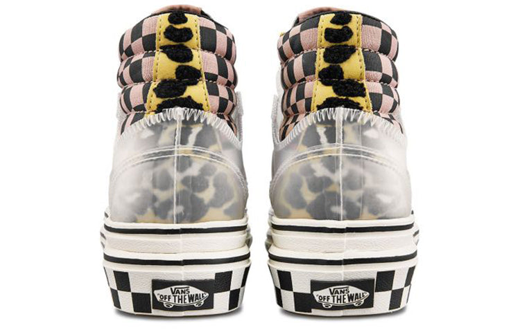 Vans Super Comfycush Skool Checkerboard Black/Pink VN0A4UVM26I