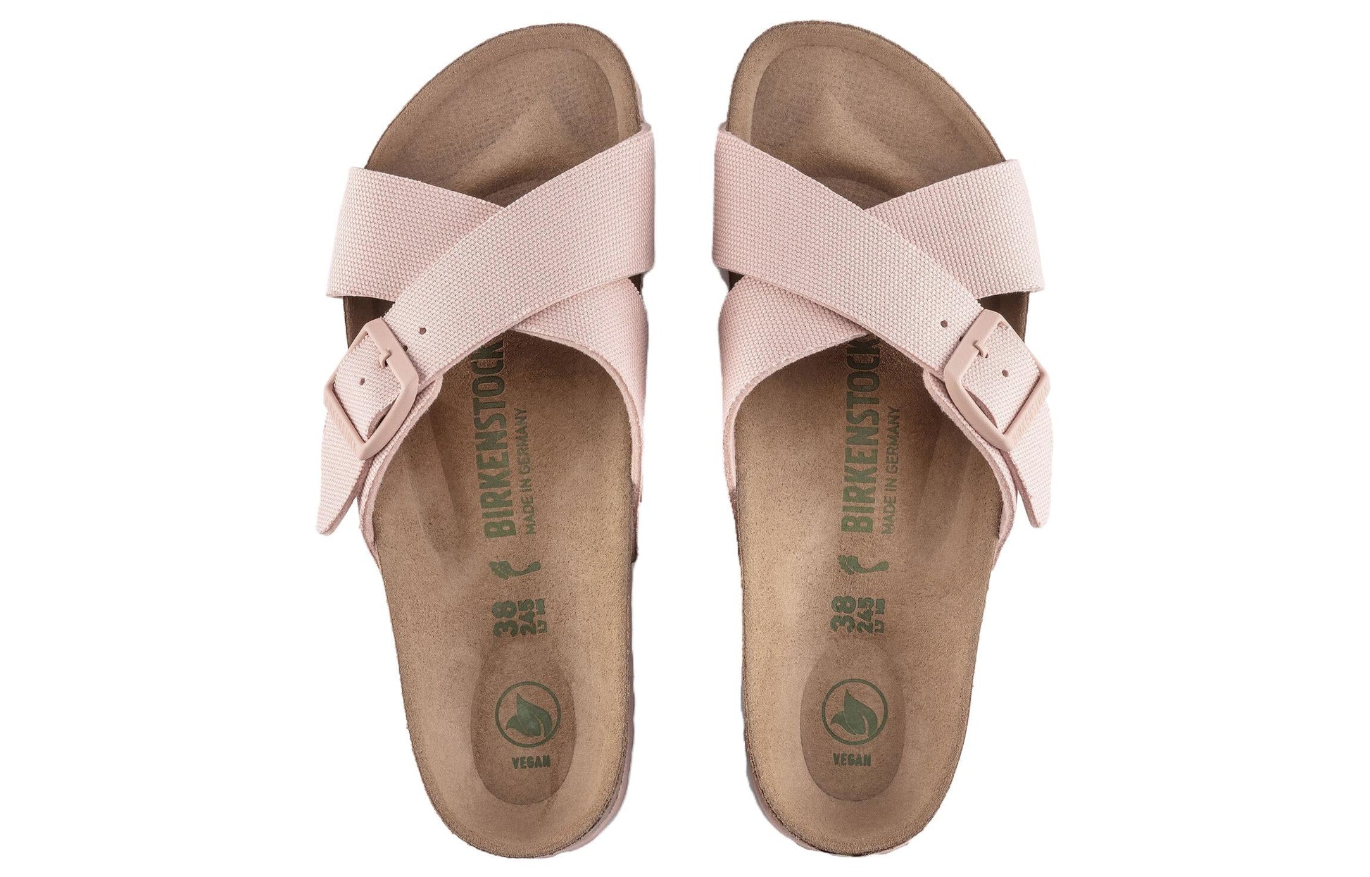 Birkenstock Siena Tex Vegan Sandals 'Soft Pink' 1021546