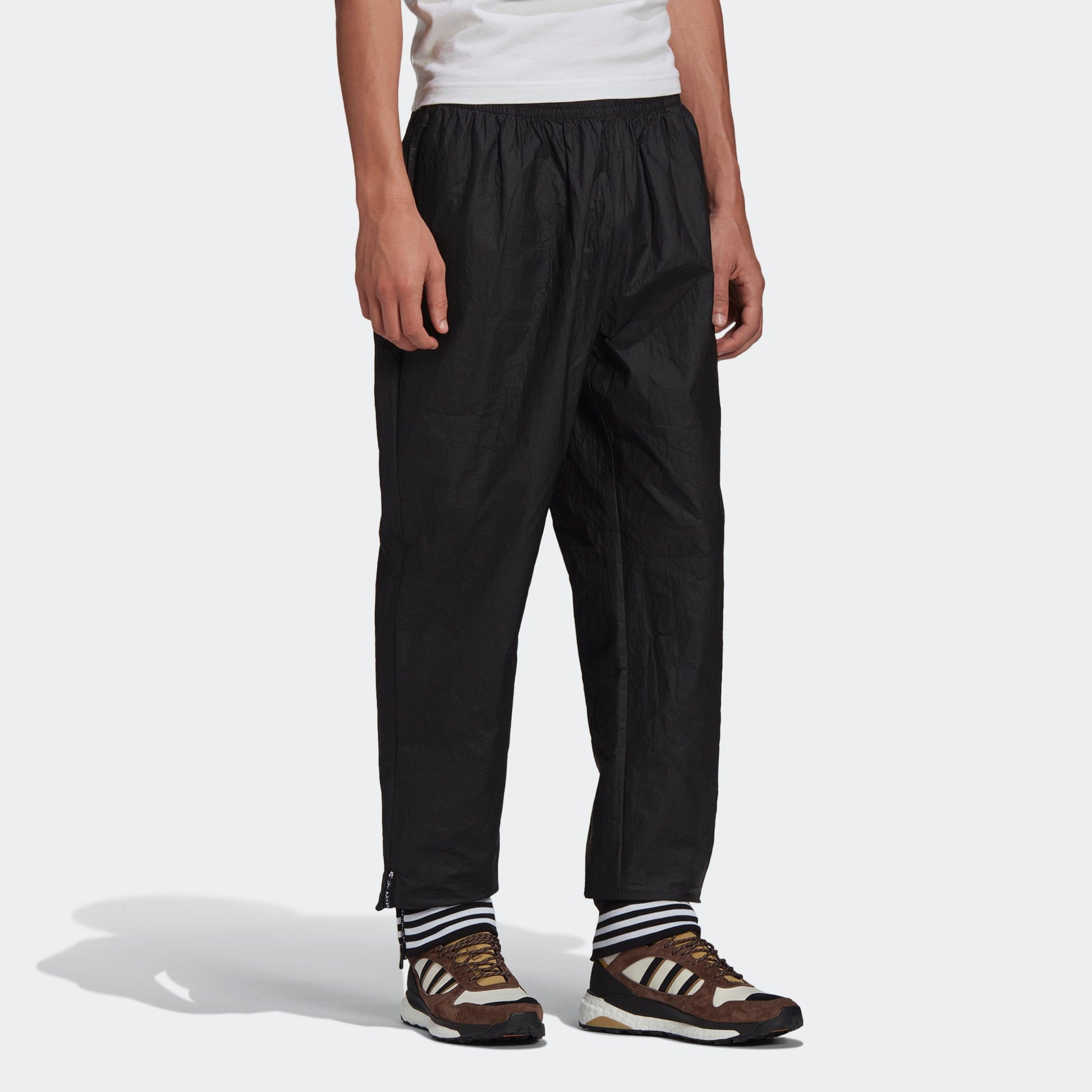 adidas originals x HUMAN MADE Crossover Embroidered Logo Sports Pants Black GM4629