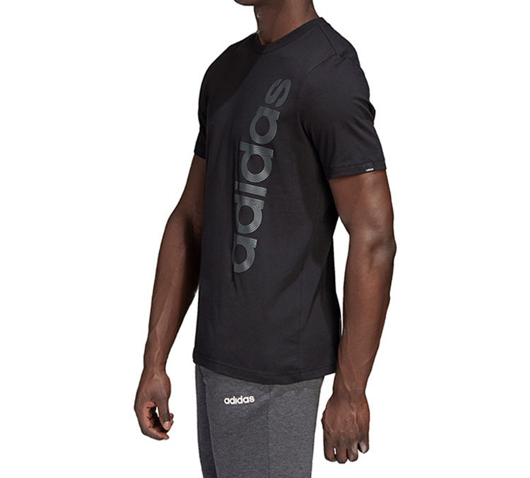 adidas M VRT TXTRLG T Sports Training Short Sleeve Black GD5923