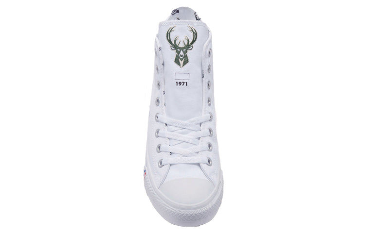 Converse x Milwaukee Bucks NBA Chuck Taylor All Star 'White Green' 169090C