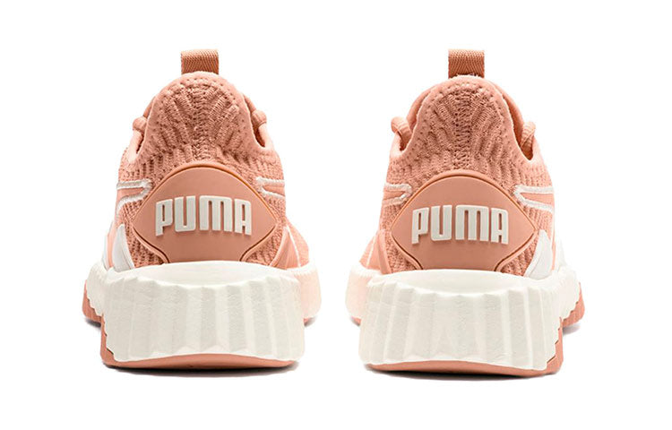 (WMNS) PUMA Defy Low Running Shoes Orange/White 190949-05