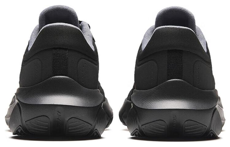 ANTA Leather Badminton Shoes 'Black Grey' 112347790-6