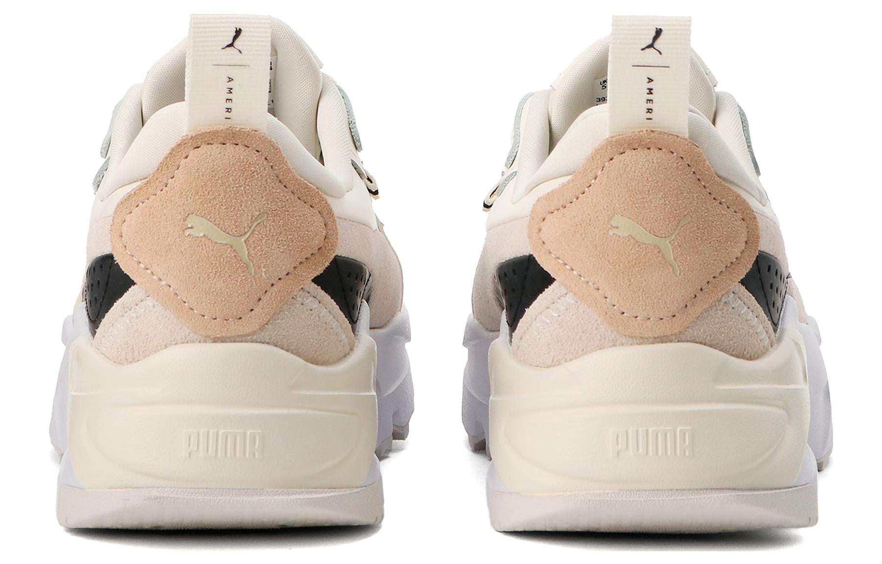 (WMNS) PUMA Orchid x Ameri 'Warm White Black' 393523-01