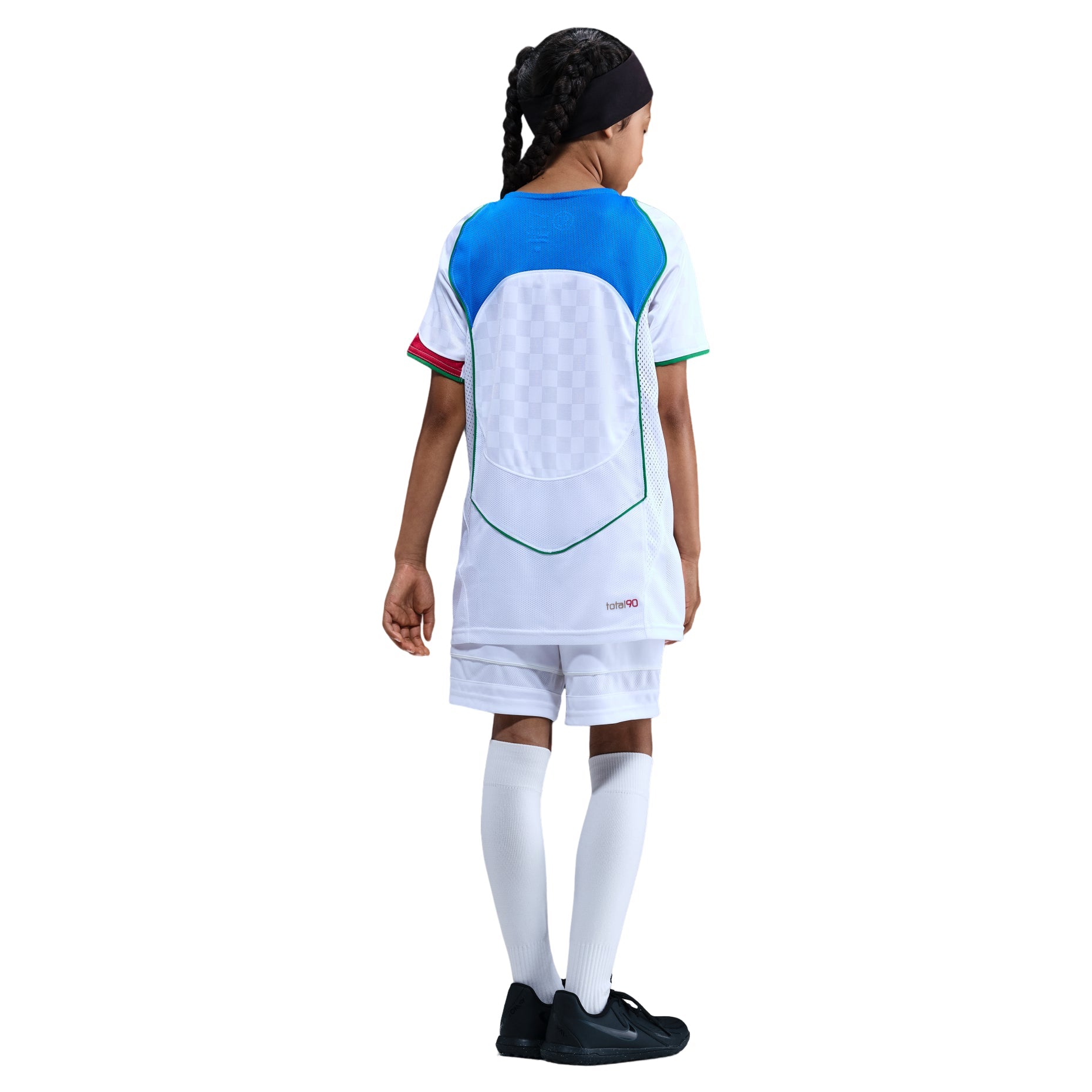 (GS) Nike Total 90 Dri-FIT Soccer Jersey 'White Italy Blue Red' II9782-100