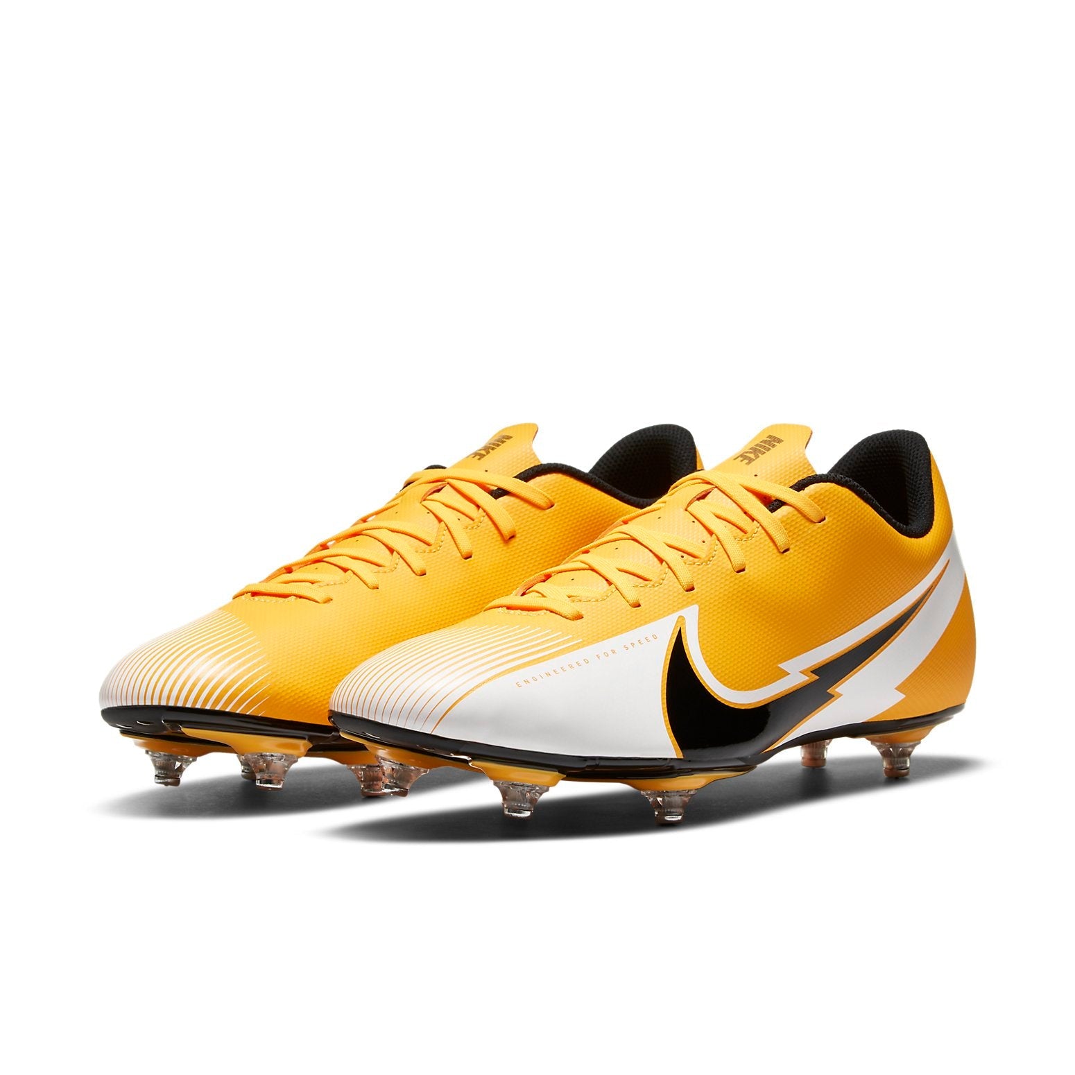 Nike Mercurial Vapor 13 Club SG Soft Ground 'Black Yellow' CJ6181-801