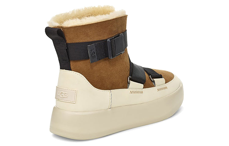 (WMNS) UGG Classic Boom Buckle Brown 1104616-CHE