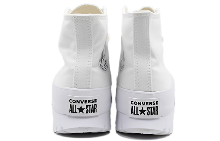 (WMNS) Converse Chuck Taylor All Star Lugged 2.0 High 'White Black' A00871C