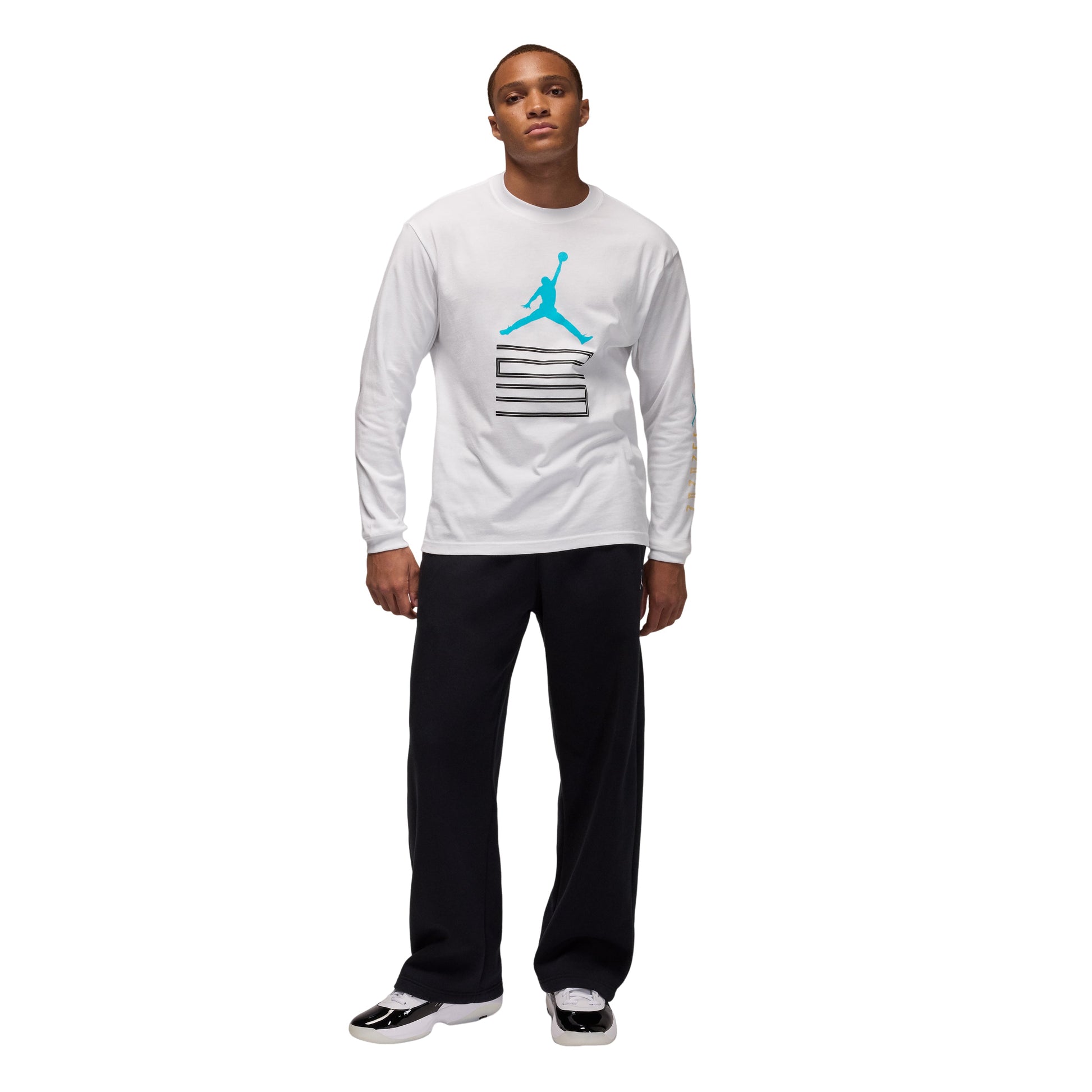 Air Jordan Brooklyn AJ11 Long-Sleeve T-Shirt 'White' IM6507-100