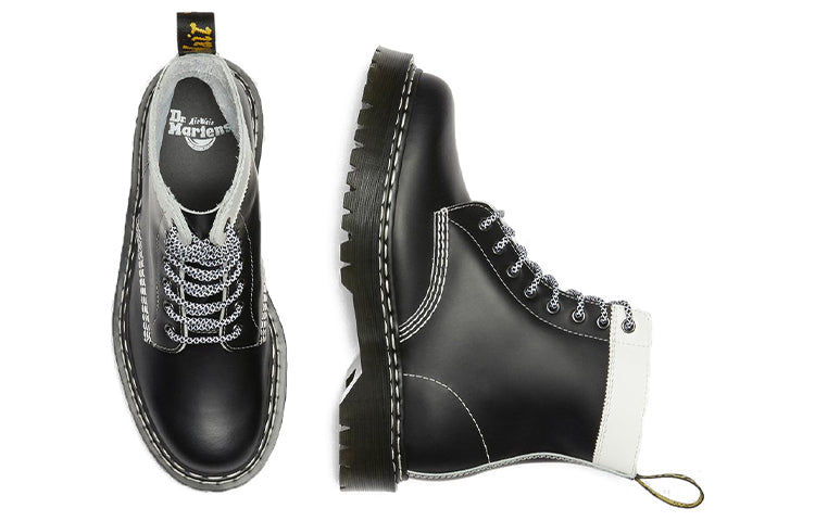 Dr. Martens 1460 Pascal Bex Leather Contrast Lace Up Boots 'Black' 27336009