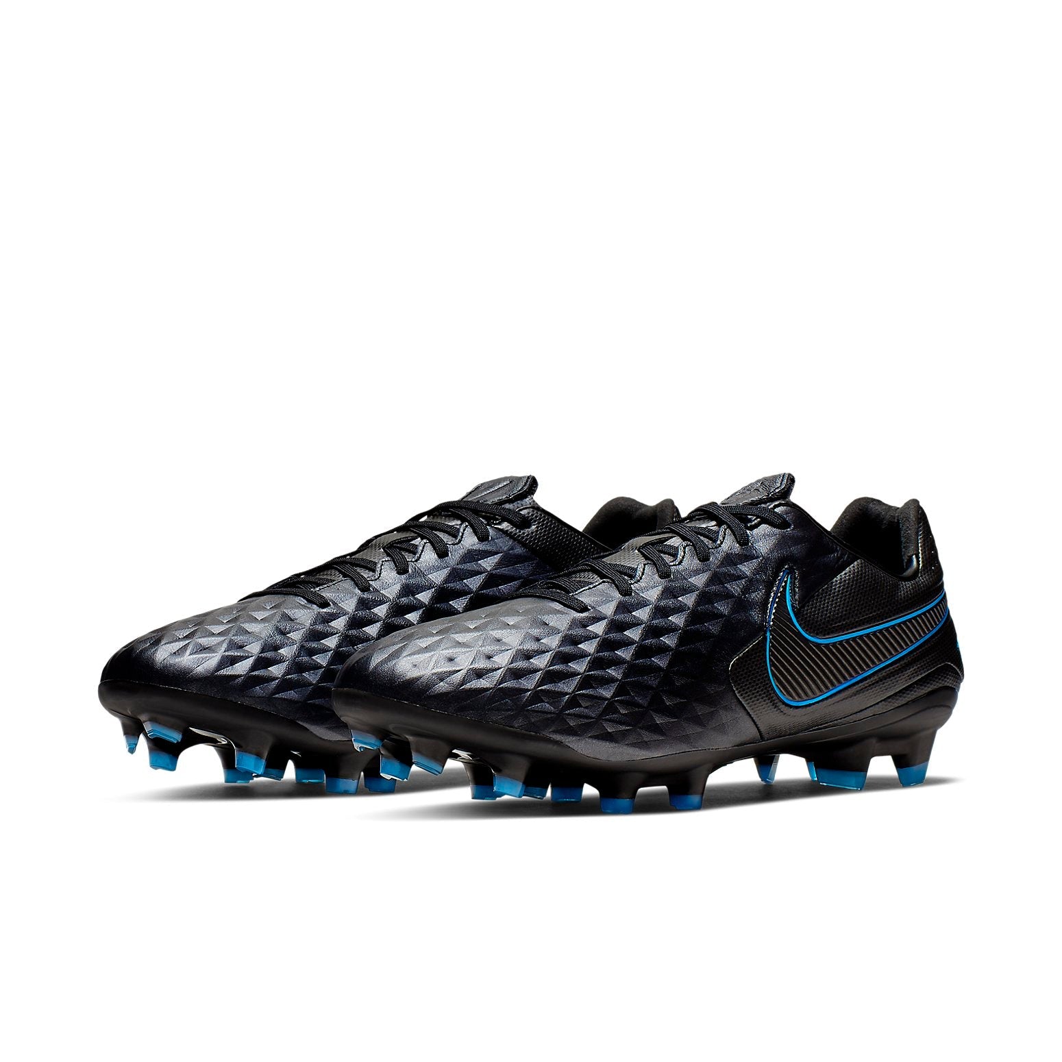 Nike Tiempo Legend 8 Pro FG 'Black Blue Hero' AT6133-004