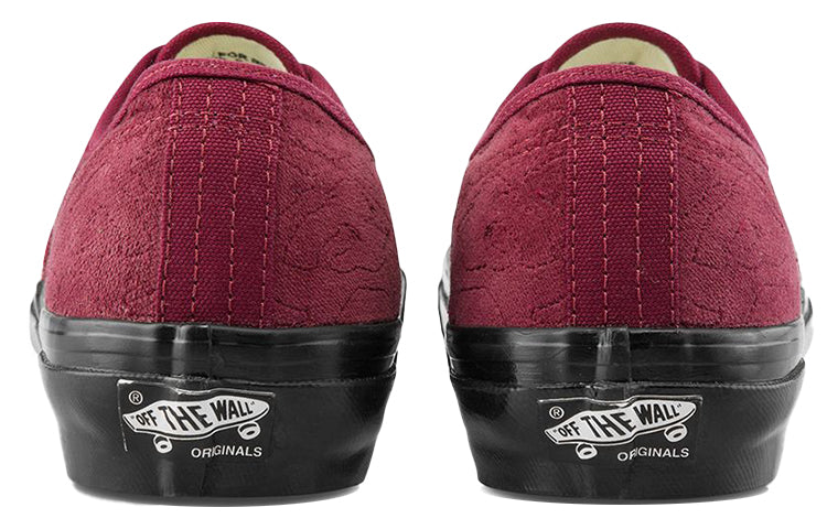 Vans OG Authentic LX 'Velvet Emboidery - Leopard Pomegranate' VN0A4BV99RH