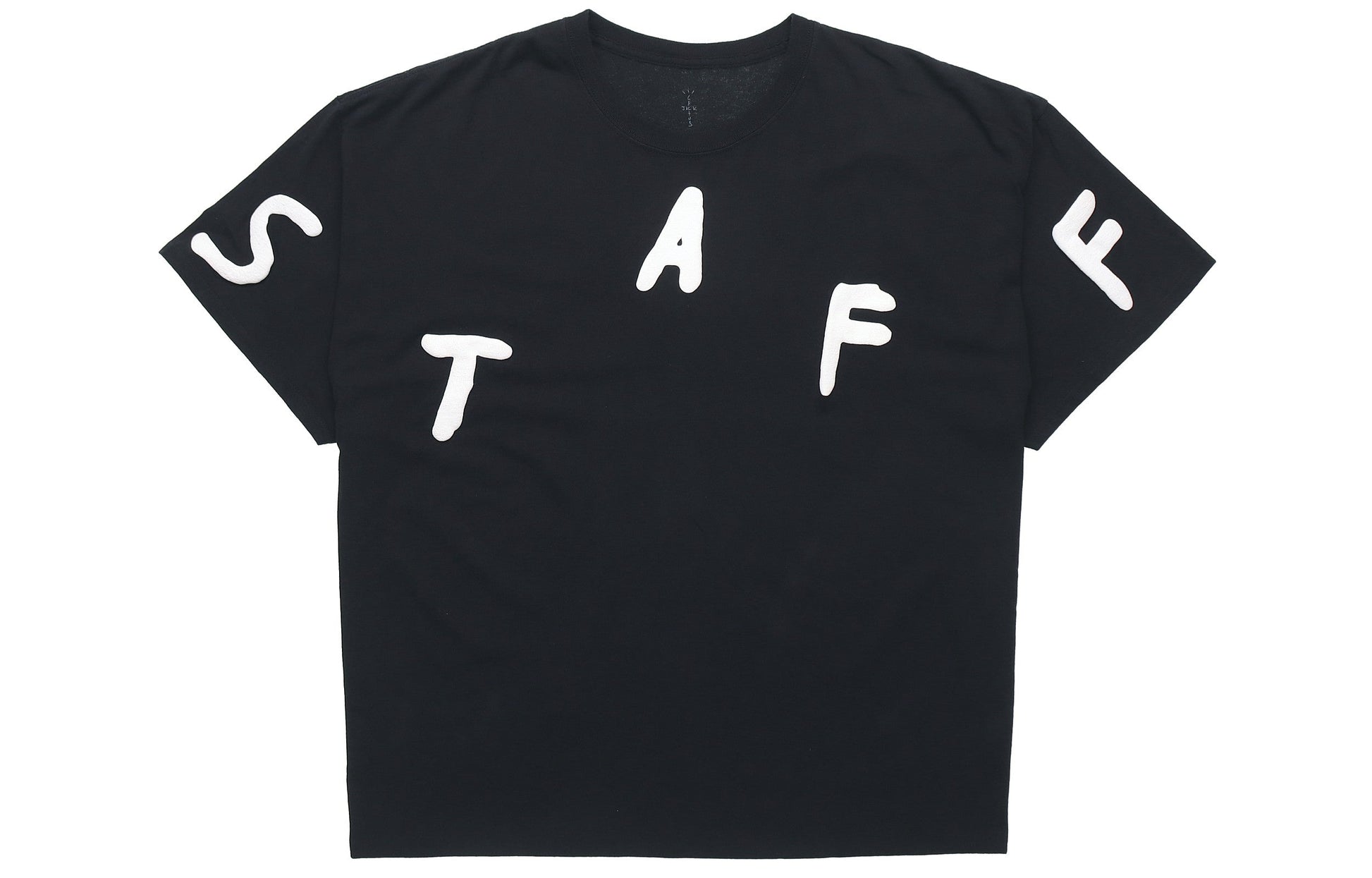 Travis Scott Unisex Cactus Jack Astroworld Printing Round-neck Black TC-45