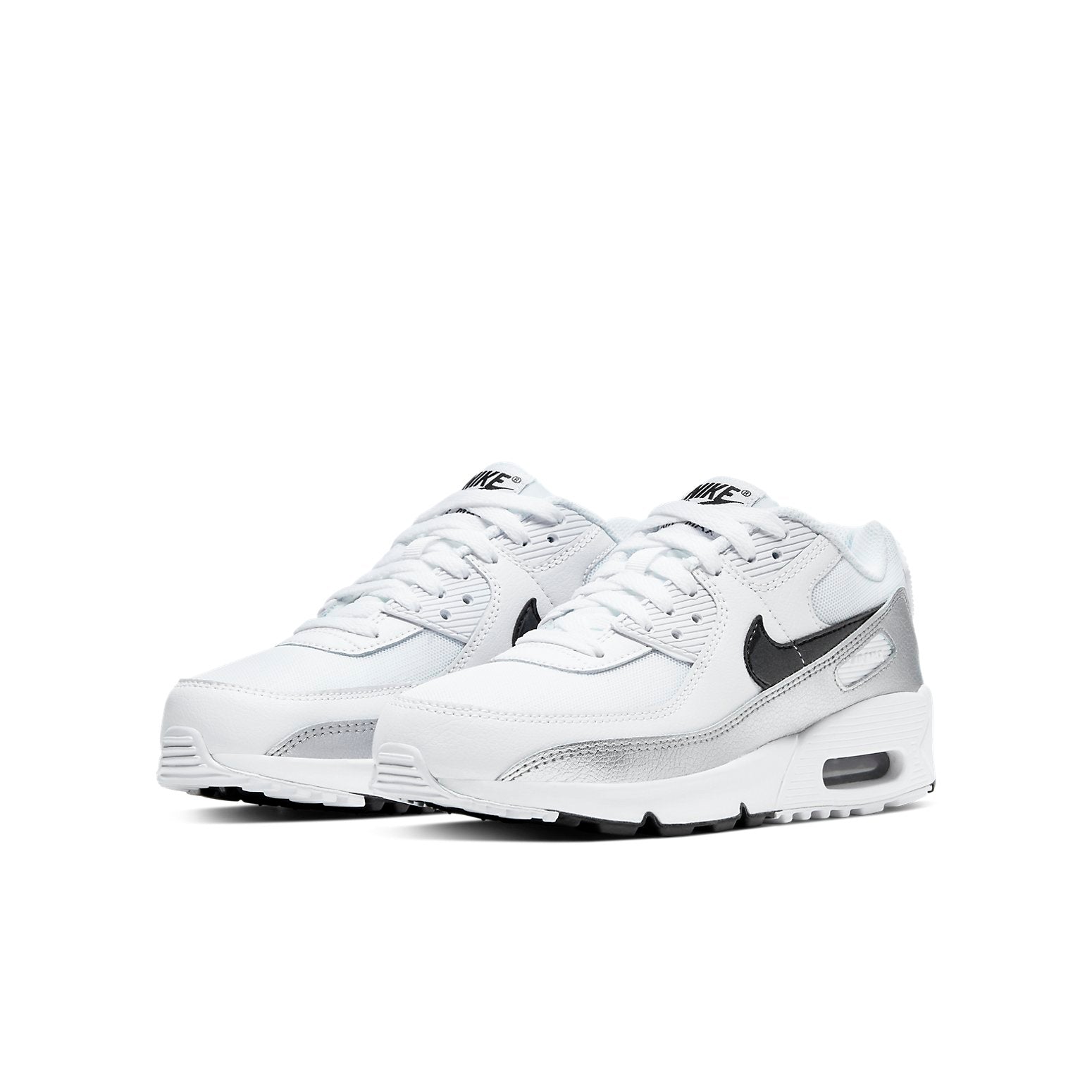 (GS) Nike Air Max 90 'White Black' CZ5867-100