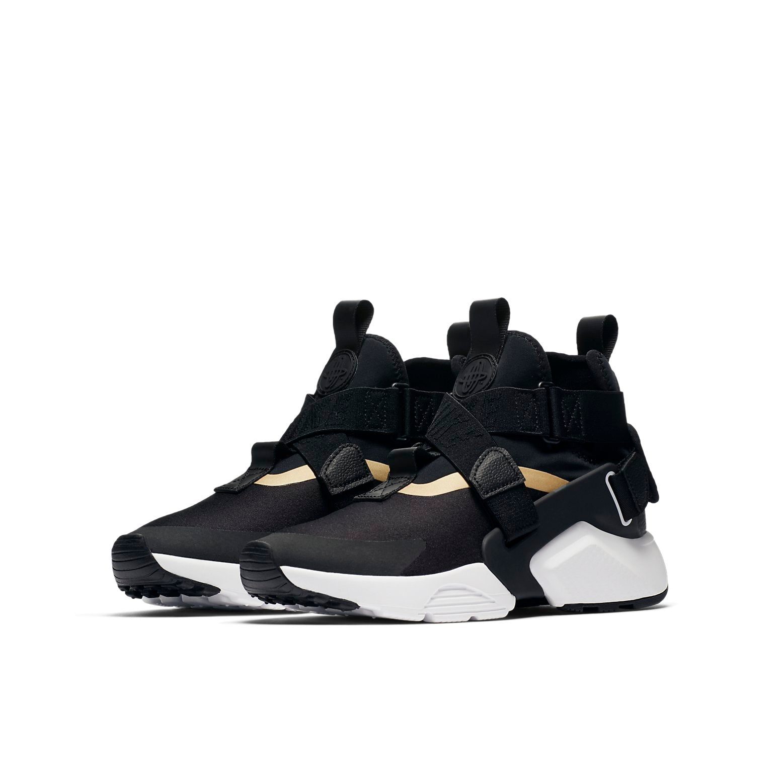 (GS) Nike Huarache City 'Black Metallic Gold' AJ6662-005