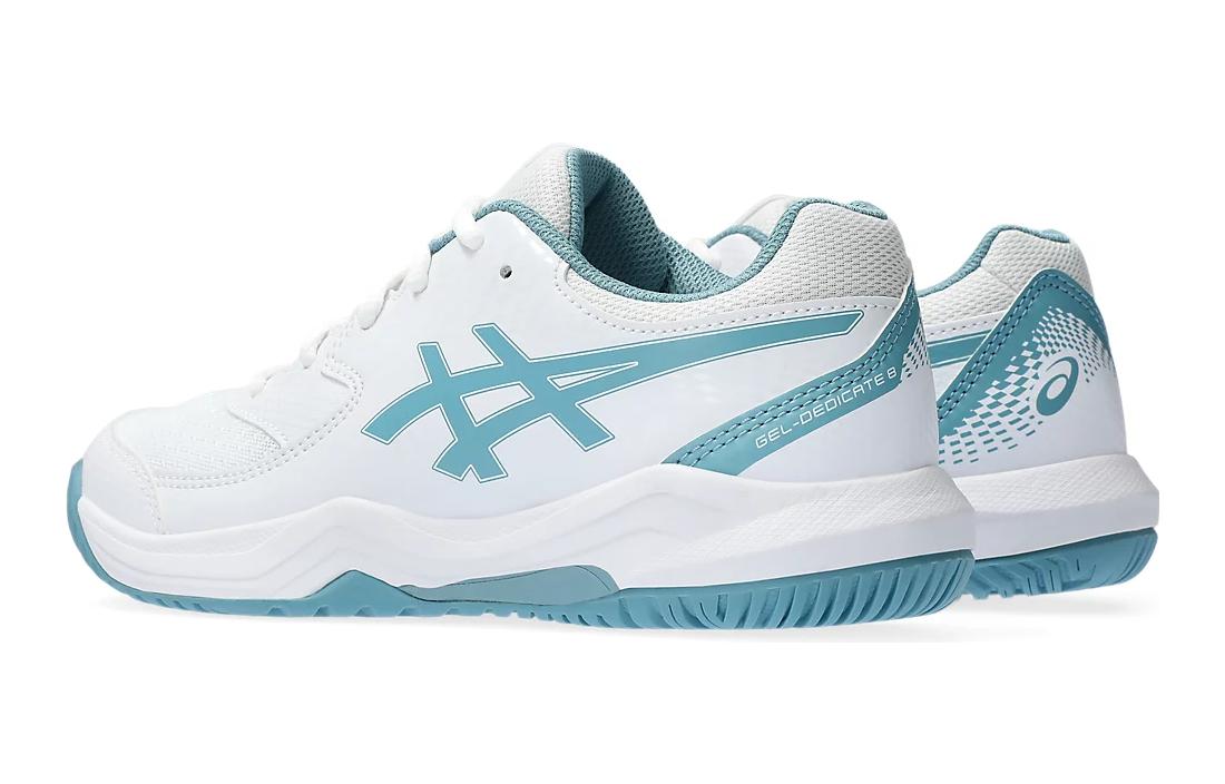 (GS) ASICS Gel-Dedicate 8 'White Gris Blue' 1044A077-100