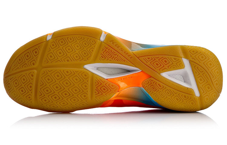 Li-Ning Kason Badminton Shoes 'Orange Blue' FYZN003-3