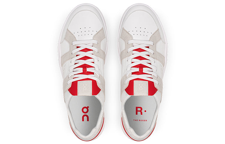 On Running The Roger Clubhouse x Federer 'White Red' 48.98955