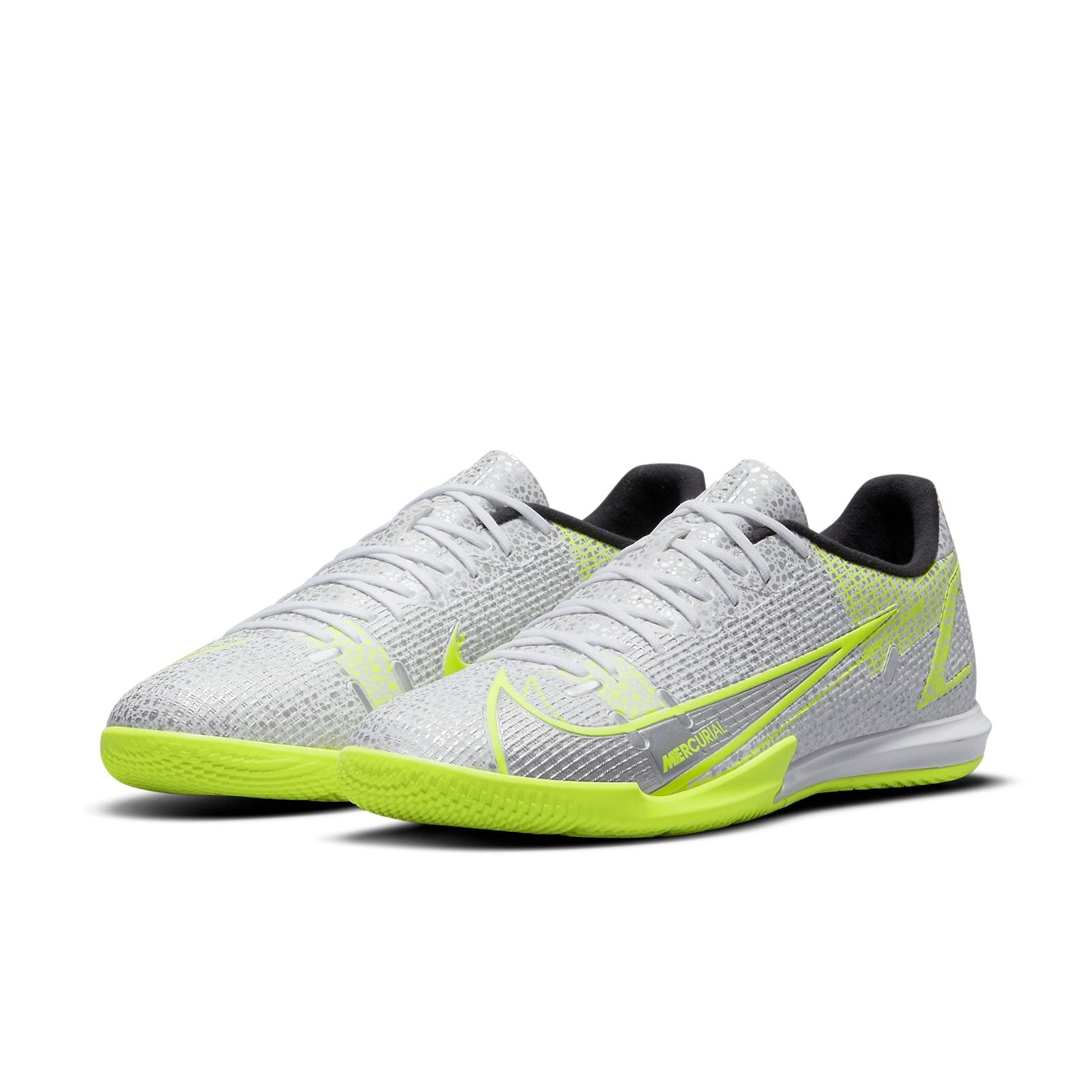 Nike Mercurial Vapor 14 Academy IC 'Metallic Silver Volt' CV0973-107