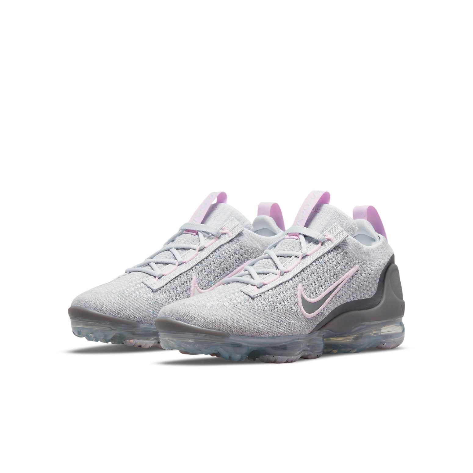(GS) Nike Air VaporMax 2021 Flyknit 'Pure Platinum Pink Foam' DB1550-004