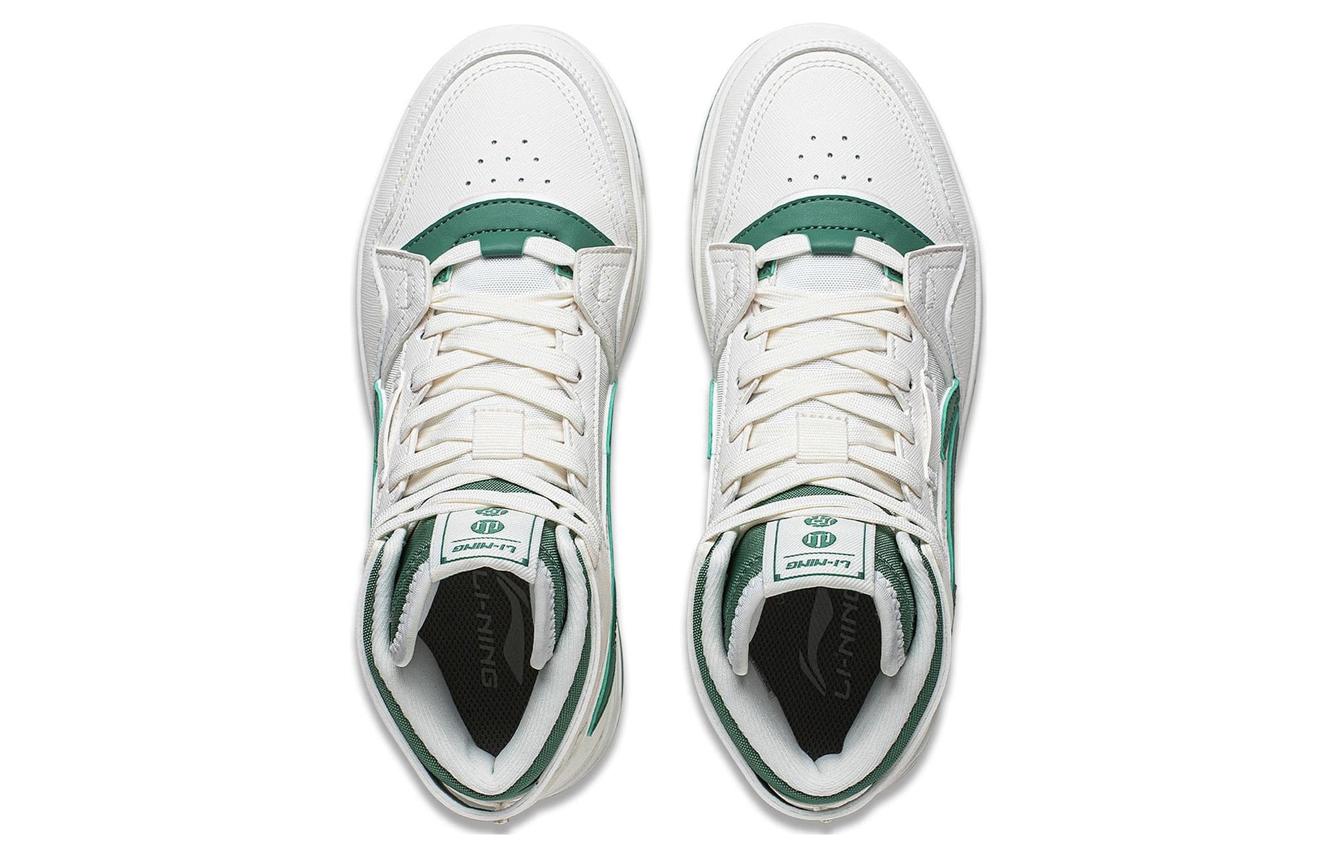 (WMNS) Li-Ning San Yuan 2.0 High 'White Green' AGCT346-3