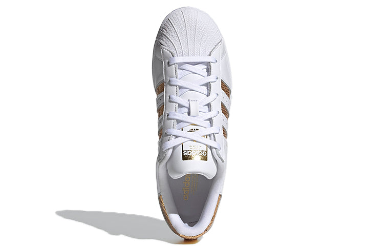 (WMNS) adidas Superstar 'White Gold Sequins' G55658