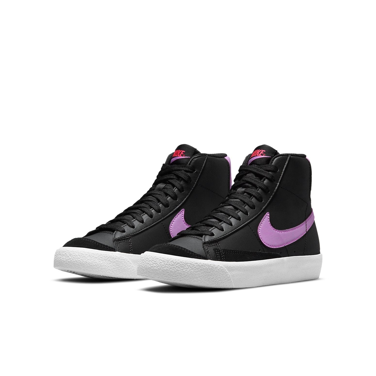 (GS) Nike Blazer Mid '77 'Black Fuchsia Glow' DA4086-005