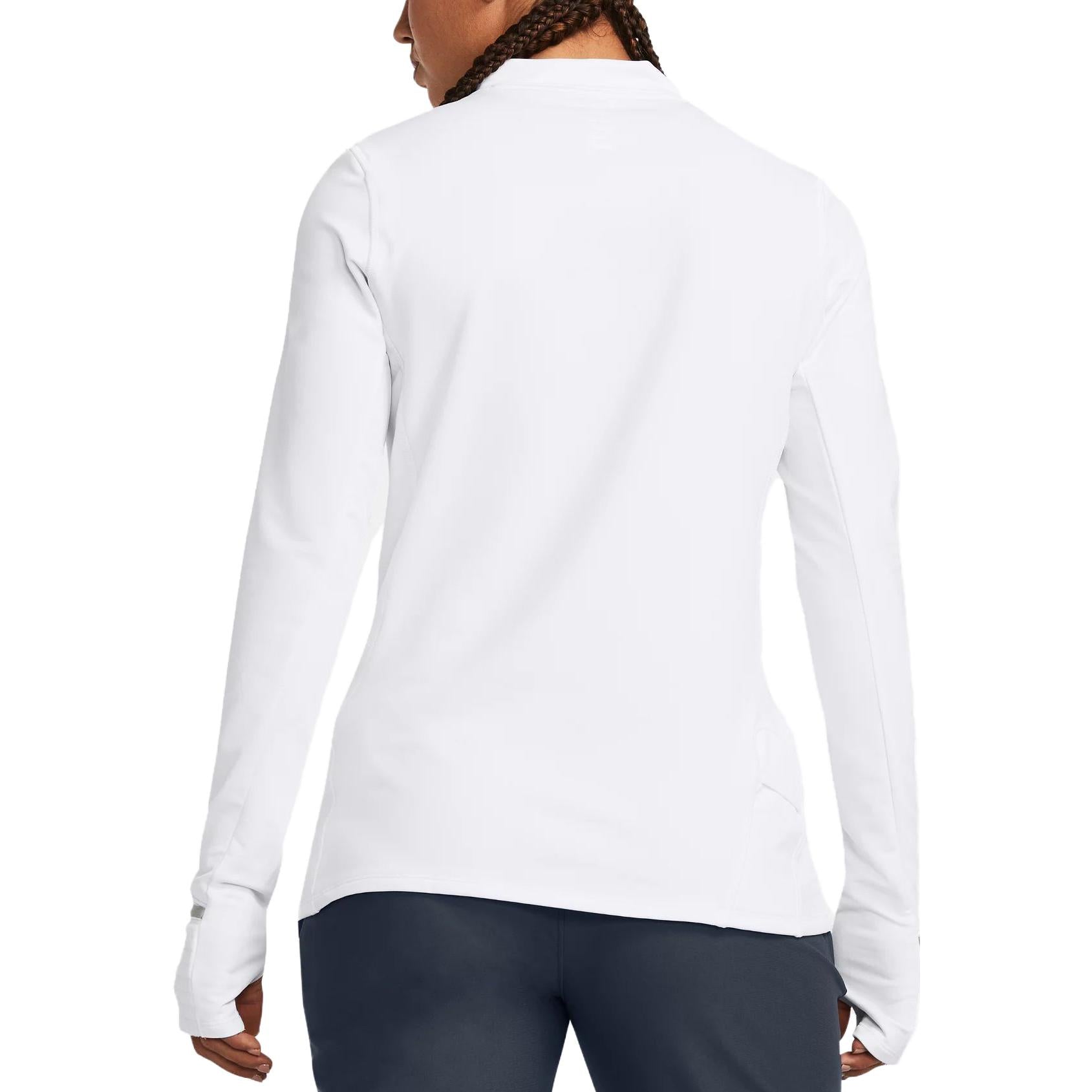 (WMNS) Under Armour Qualifier Cold Long Sleeve T-shirt 'White' 1379343-100