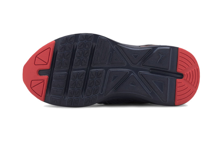 (PS) PUMA Enzo 2 Weave Running Shoes Blue/Red 193166-08