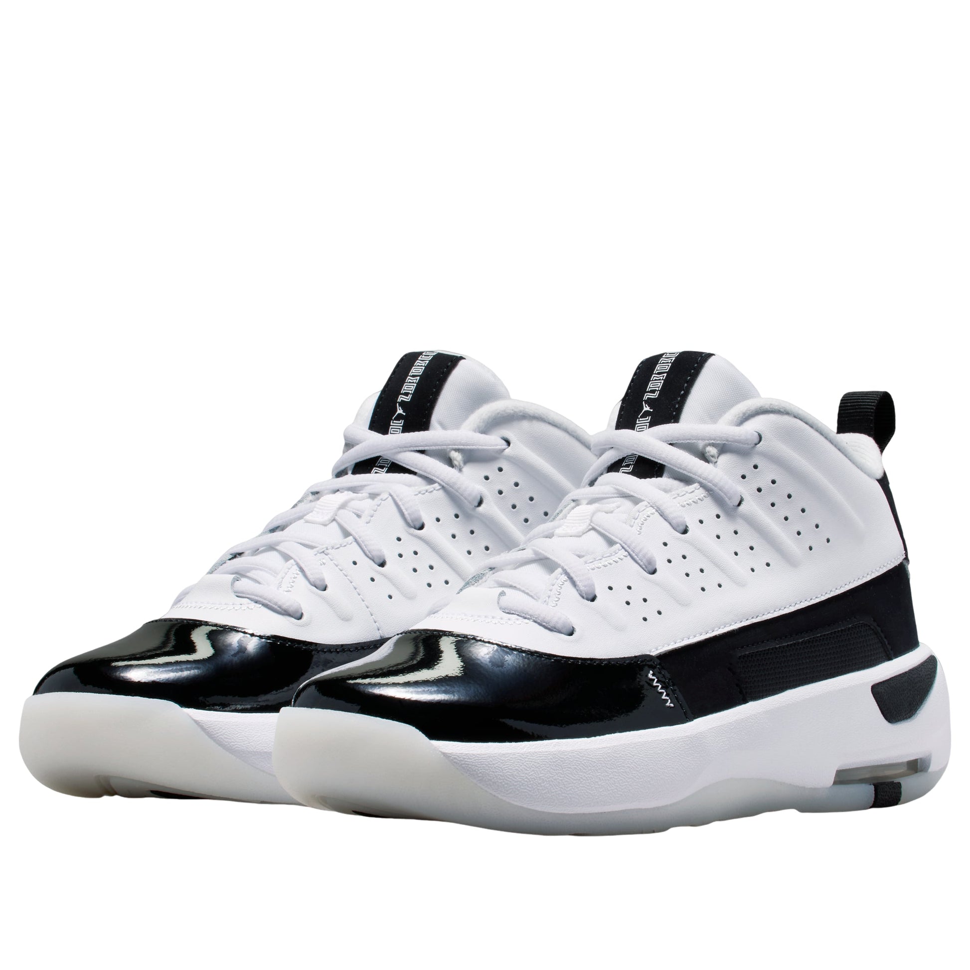 (GS) Air Jordan Max Aura 7 'White Summit White Black' HQ2089-100