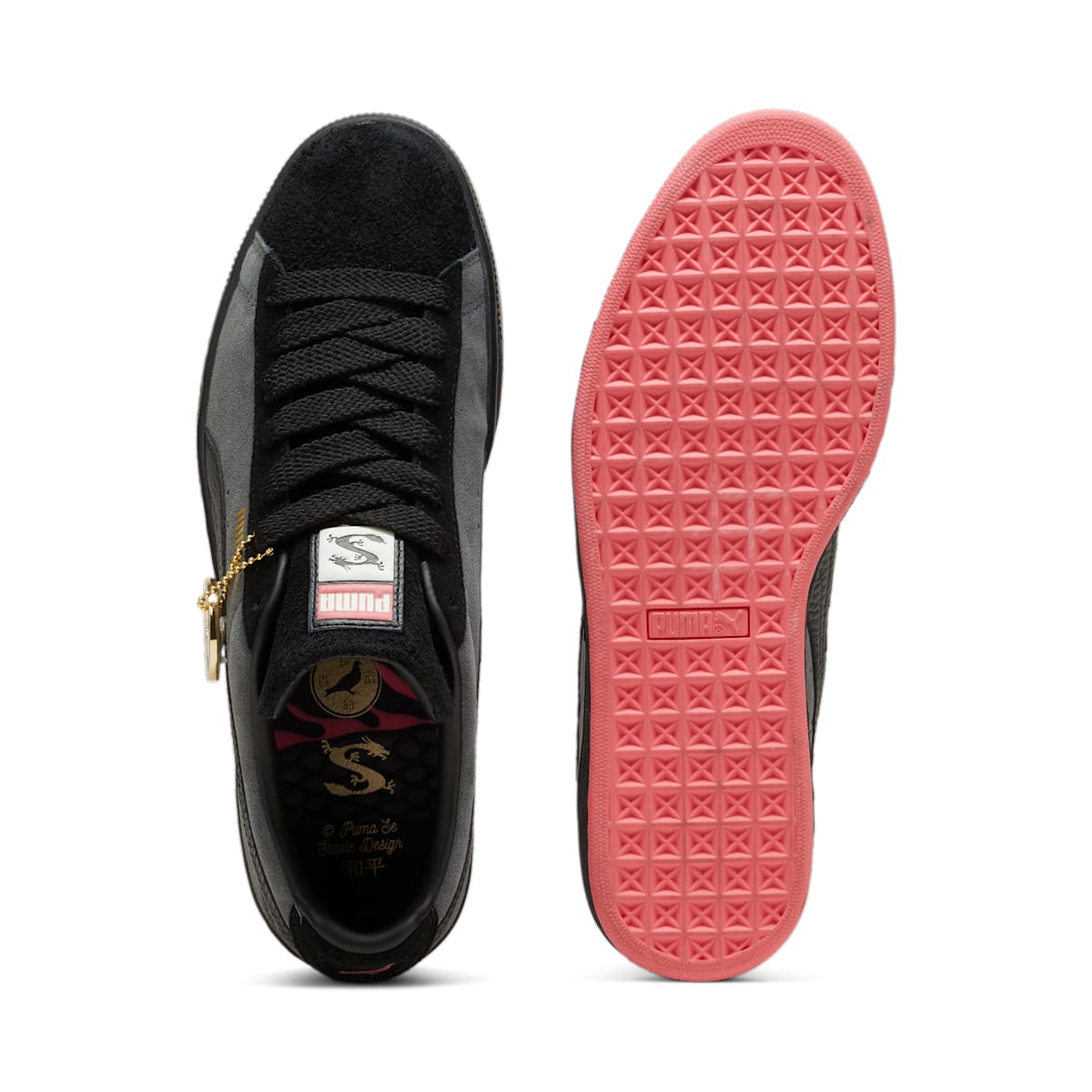 PUMA x STAPLE Suede 'Black Shadow Grey' 396253-01