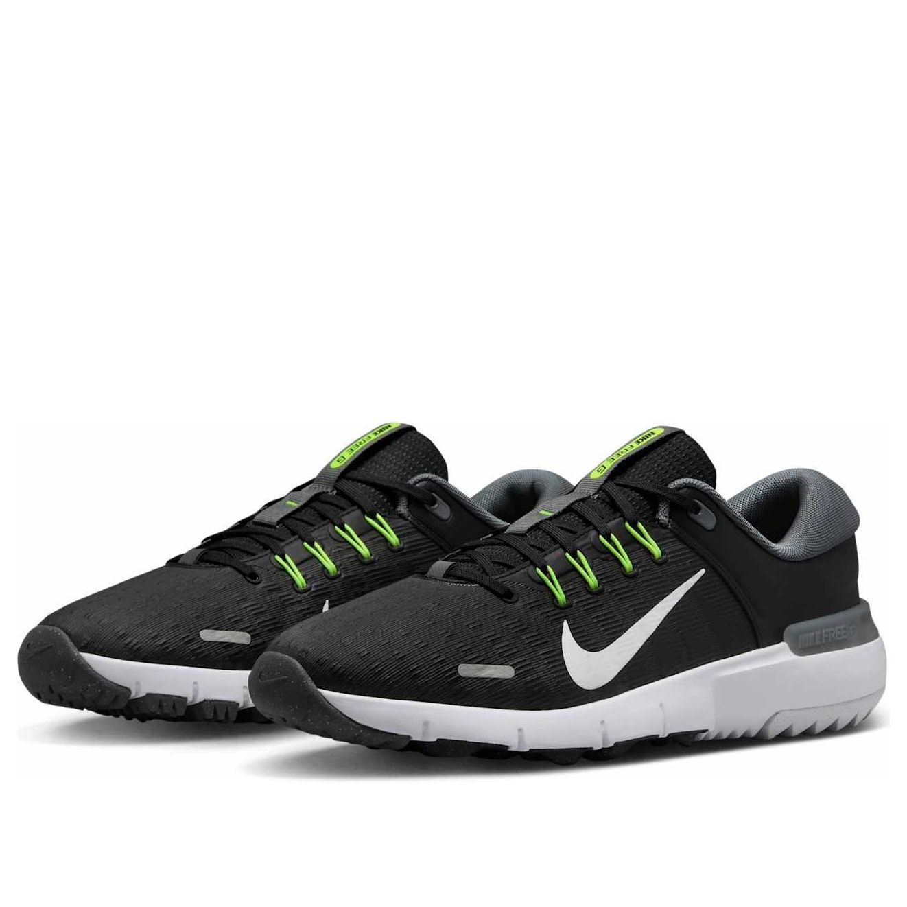 Nike Free Golf Next Nature 'Black Iron Grey Volt White' FN0332-001