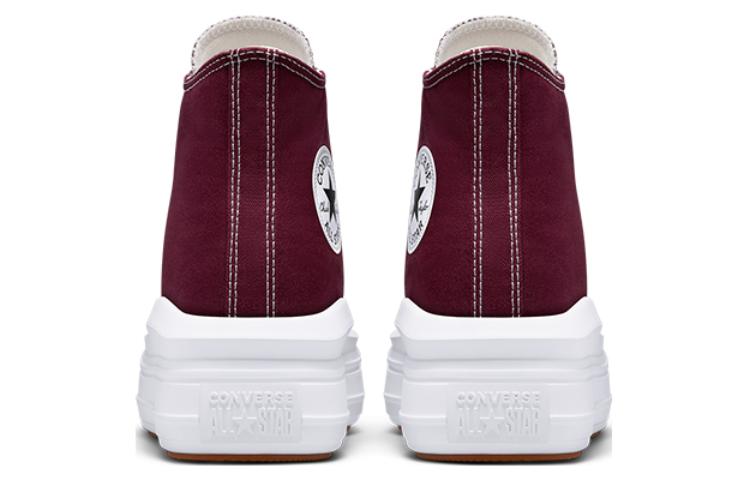 (WMNS) Converse Chuck Taylor All Star Move Platform High 'Dark Beetroot' A02430C