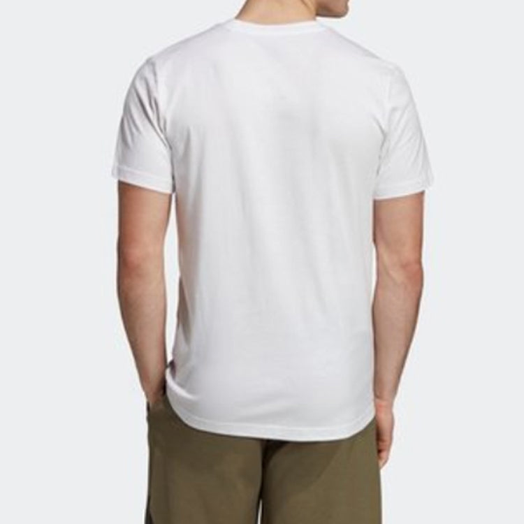 adidas Sports Stylish Short Sleeve 'White' DV3067