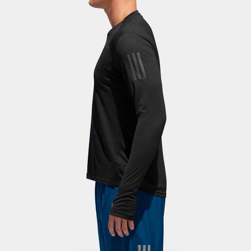 adidas Own The Run Ls Running Long Sleeves Black DQ2576