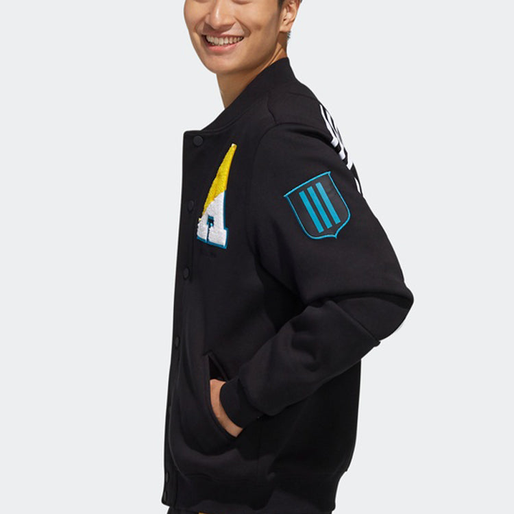 adidas neo M CS SV JKT Sports Jacket Black EI4753