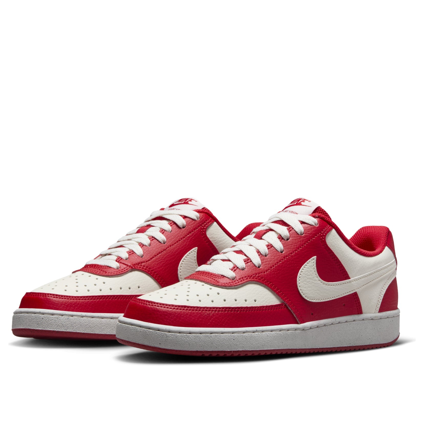 (WMNS) Nike Court Vision Low Next Nature 'University Red Sail' DH3158-602