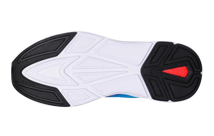 (GS) PUMA Nrgy Comet Low Top Running Shoes Black/White/Blue 190675-10