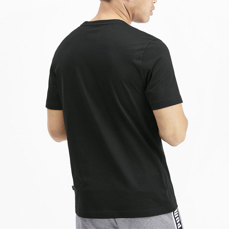PUMA Graphic Logo Tee 'Black' 580191-01