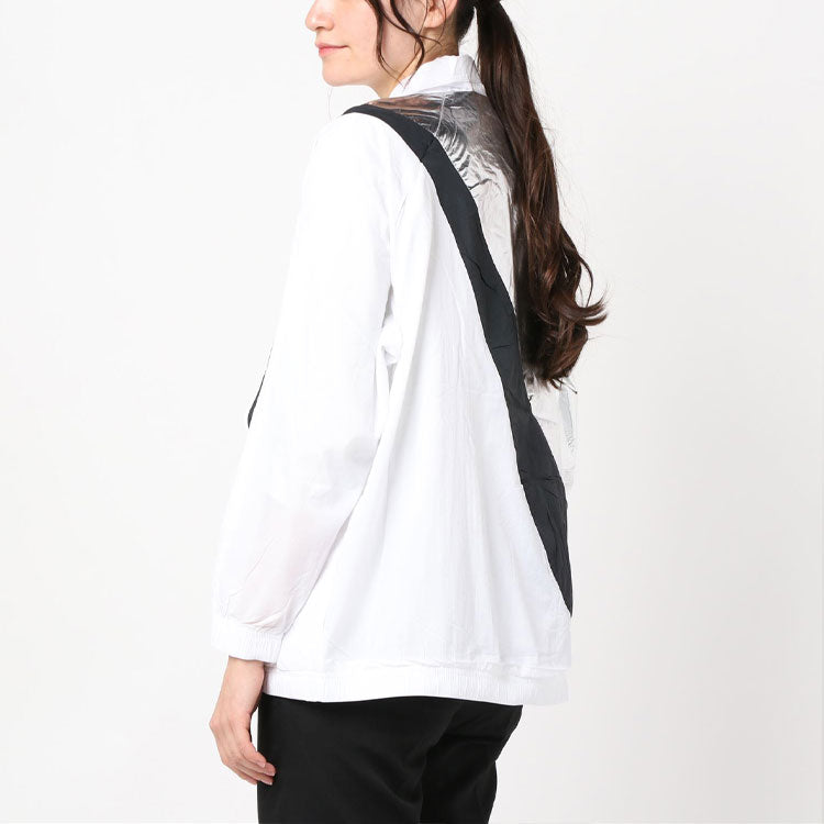 (WMNS) Nike Swoosh Jacket Woven Cb Gel Large Multicolor Splicing White CQ8023-101