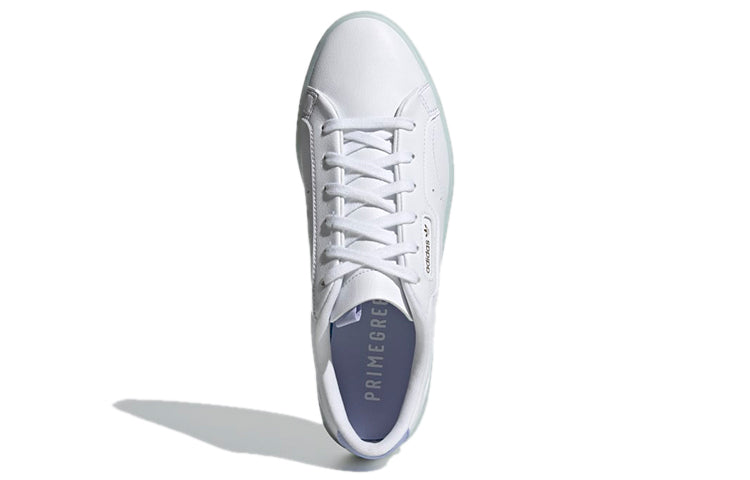 (WMNS) adidas Originals Sleek 'White Purple Gold' H05177
