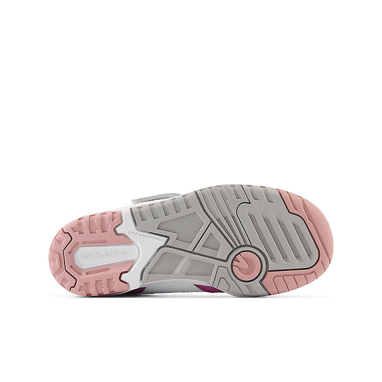 (PS) New Balance 550 Bungee Lace with Top Strap 'White Pink Moon' PHB550CK
